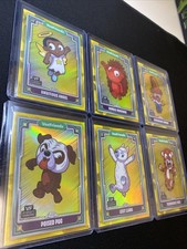 2025 Topps Chrome VeeFriends Lot Of (6)Yellow Refractor, #11,#17,#43,#85,#62,#60