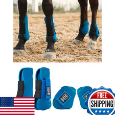 Harrison Howard Horse Tendon Boots Open Front/Fetlock Boot for Horse Protective