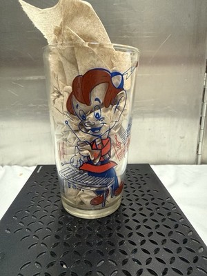 Kellogg 1976 Rice Krispies Snap Crackle Pop Glasses Set of 6 Multicolor