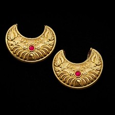 Golden Chand Hair Clips Pair J0791