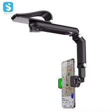 Phone Holder 360  Rotatable Adjustable Sun Visor Car Mount Clip For Most Phones