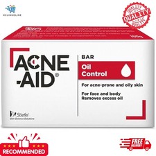 1 x Acne - Aid Cleansing Soap Bar Stiefel 100g For Oily Blemish-Prone Skin