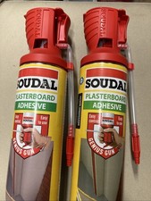 Soudal Plasterboard Adhesive 750 ML Gun Grade