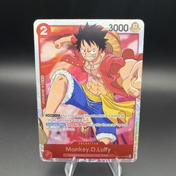Monkey D. Luffy OP01-024 Romance Dawn Super Rare Holo One Piece TCG