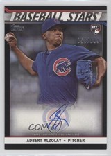 2020 Topps Baseball Stars Black 53/199 Adbert Alzolay #BSA-AA Auto 7qg