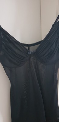La Perla Unterkleid, schwarz, Größe 34