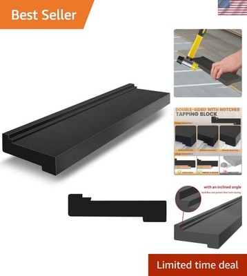 Tapping Block for Vinyl Plank Flooring, 3 Edges - Meet Different Floor Thickn...