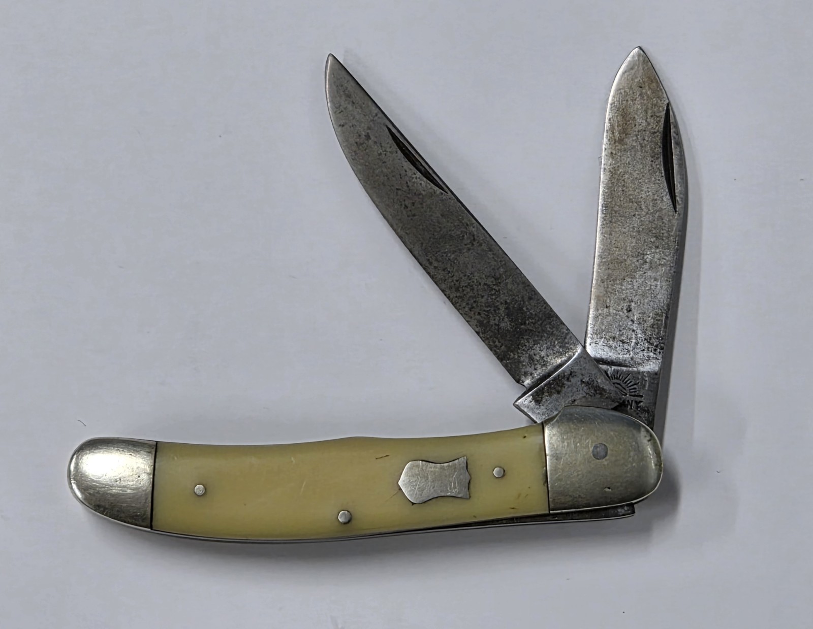 Vintage Carl Schlieper Eye Brand Germany Copperhead Folding Pocket Knife