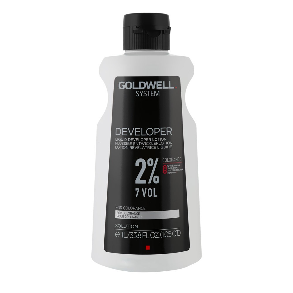 Goldwell (2 % 7 Vol, 1 L) Topchic System Lotion Developer Peroxide 2% 6% & 12% 1000Ml - Image 3