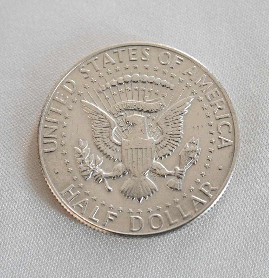 Mezzo dollaro Kennedy in argento 1965 - 1/2 dollaro - Silver 400 - qualità SUP - Immagine 2 di 4