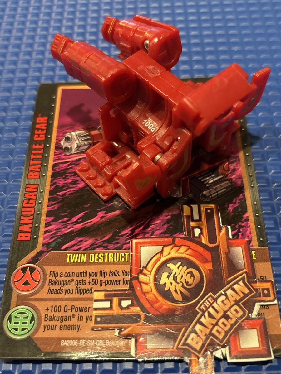 Bakugan:Gundalian Invaders Twin Destructor 🥉Copper 100g Ability  Card