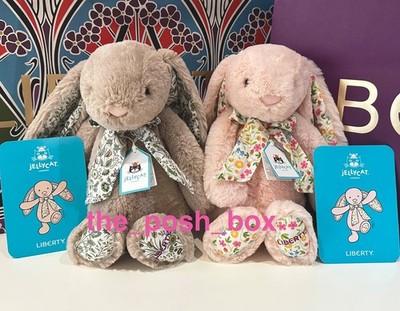 Jellycat x Liberty London exklusives Shepherdly & Mirabelle 2er Set Hasen neu mit Etikett