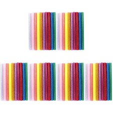 300 Pcs Glitter Hot Glue Sticks Practical Hot Melt Glue Sticks for Art Crafts 0.17 per stick