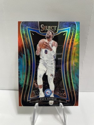 2024-25 Panini Select Paul George Mezzanine Tie Dye /25 #337 Sixers 