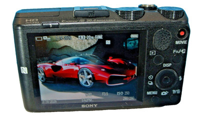 Sony Cyber-shot DSC-HX60V 30x Optical Zoom Digital Camera Black Pre-Owned