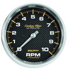 Autometer 4898 Carbon Fiber Air-core In-dash Tachometer Gauge Autometer 4898 Carbon Fiber Air-core In-dash Tachometer Gauge