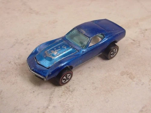 Original Hot Wheels Redline - Blue HK Custom Corvette!! - Free Shipping!!