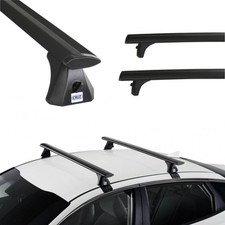 Für Skoda Citigo 1 I 3/5-Tür ab 12 Schwarz Alu Dachträger Spezifisch Normaldach