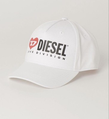 Diesel Women Used a few times Logo Cap White Almost unused Luxury Casual Sleek