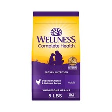 Wellness Complete Health Adult Dry Dog 5 Pound (Pack of 1), Chicken & Oatmeal 5.77 per pound