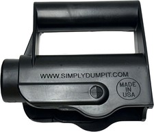 Wheelbarrow Handles SDI1001 Pivoting Heavy Duty Black 