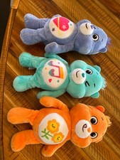Basic Fun 9" Care Bears Lot Of 3