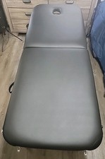 Sierra Comfort Massage Table With Accessories, Black/Natural Wood