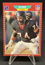 Jimbo Covert - HOF - 100 Greatest Bears of All Time - 1989 Pro Set # 37