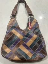 Global Design Concepts BONGO Patchwork Boho Bag Large Size Rare! NWT VTG