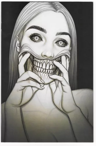 Hello Darkness #6 Jenny Frison Greyscale Variant NM