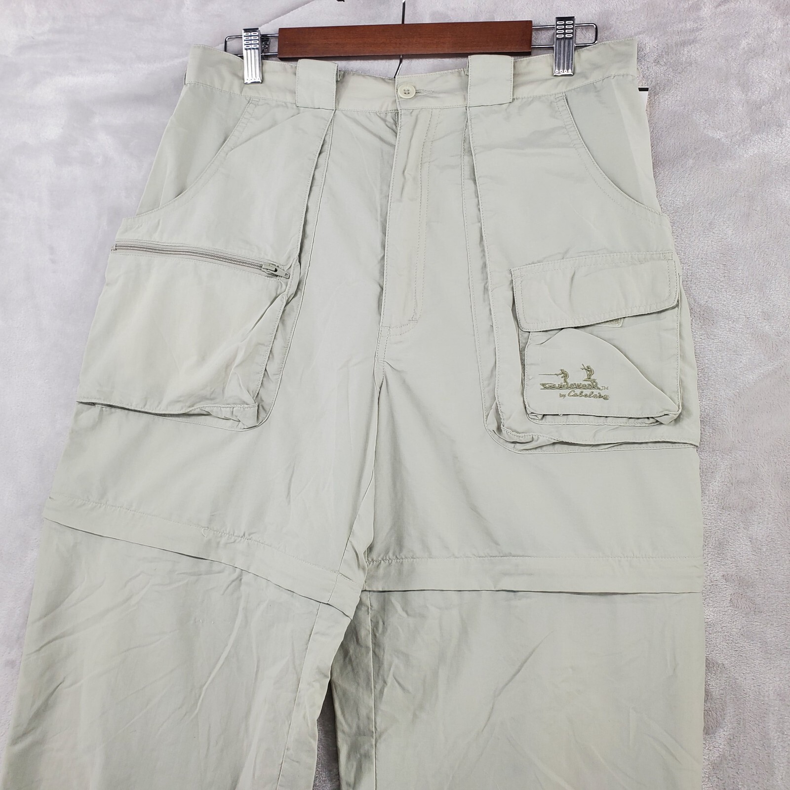 Vintage Cabelas Guidewear Convertible Fishing Pants M… Gem