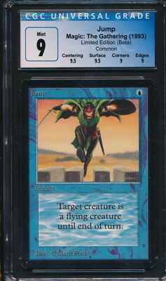 Beta Jump CGC 9 Graded Magic MTG (0223) -magicgraders-
