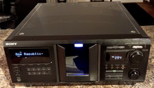 Sony CDP-CX455 400 Disc CD Mega Storage Player No Remote FOR PARTS 