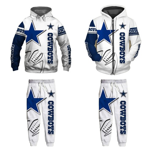 Dallas Cowboys 2Pcs Jogging Suit Casual 