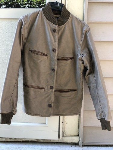 $790 RRL Ralph Lauren Leather Trim Car 