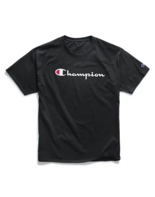 Auténtica camiseta Champion para hombre con logotipo de escritura manga corta GT23H Y06794 - Imagen 1 de 2