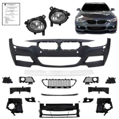 JOM Sport Stoßstange vorne Nebelscheinwerfer ABE* paßt für BMW 3er F30 F31 F80