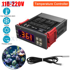 STC-1000 Digital Temperature Controller Thermostat wi/ Sensor Probe AC 110V 220V