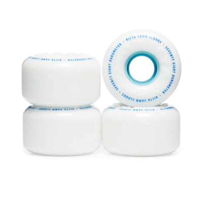 Ricta - Clouds Skateboard Rollen 78a weiß/blau - 56mm