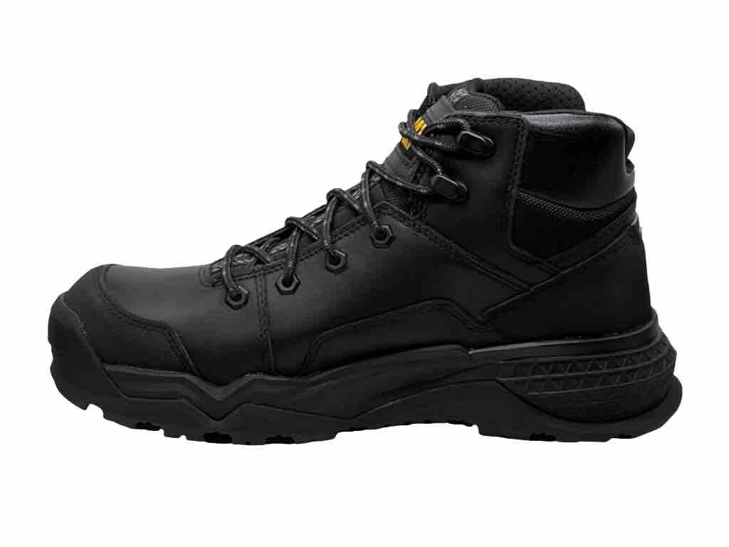 Caterpillar Men's Provoke Boot WP Alloy Toe Black Sz 12 FREESHIPPING