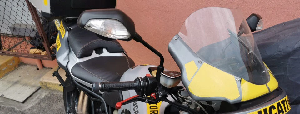 Palancas de embrague de freno extensibles plegables para DUCATI Monster 1000/S 748/996/R/S Foto 2 de 4