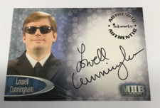 Inkworks Men In Black Movie II Trading Card Autographed Card A7 Lowel Cunningham