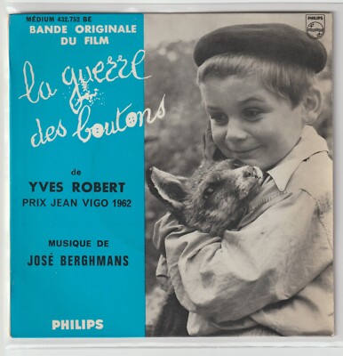 Jose Berghmans - La Guerre Des Boutons (45-Tours Usagé) main image 0