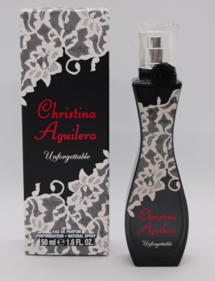 (359,80 /L) Christina Aguilera Unforgettable 50 ml Eau de Parfum Spray Neu / OvP