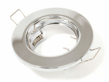 TASI Recessed Ceiling Spot Light Dimmable Fixed Mains GU10 LED Downlight Fitting