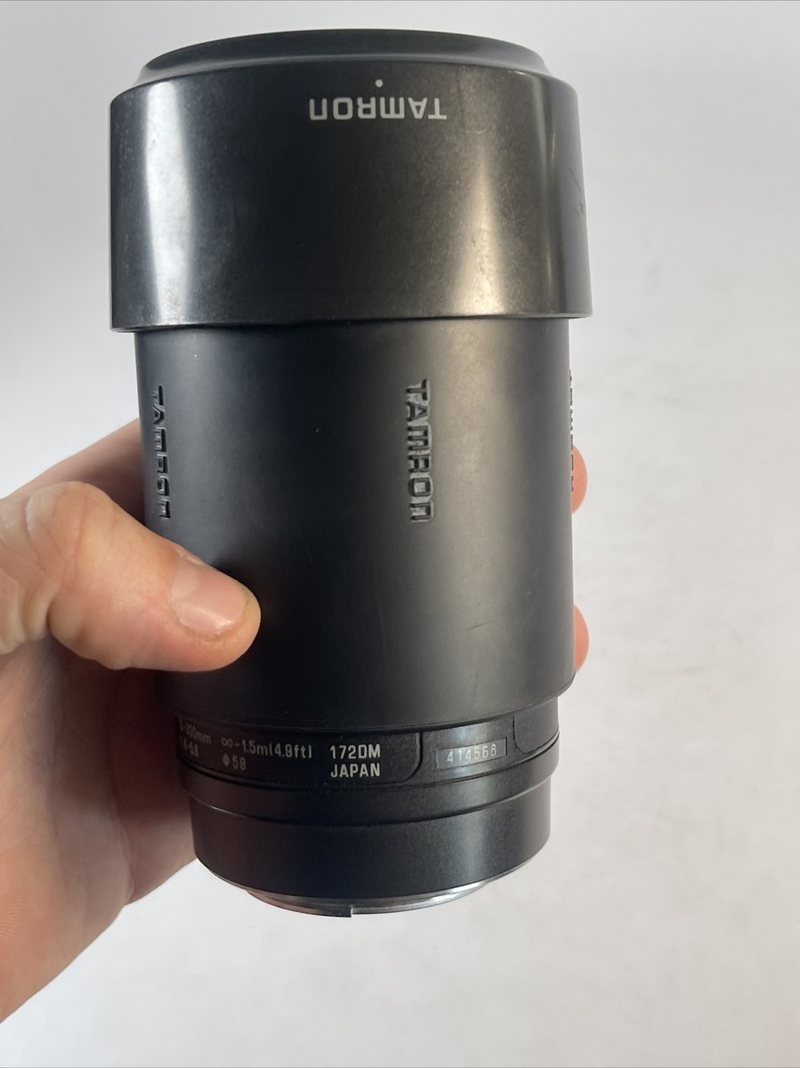 Tamron AF 70-300mm 1:4-5.6 Zoom Lens for DSLR Camera 172DM Black