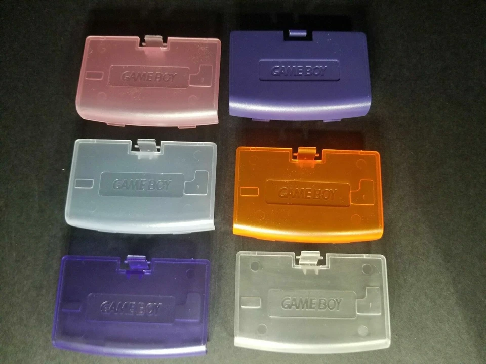 CLASSICGAMESOURCE BRAND NEW REPLACEMENT BATTERY COVER FOR THE GAMEBOY ADVANCE SYSTEM WITH LOGO