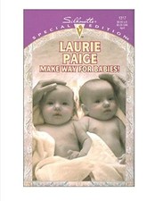 Silhouette Make Way For Babies! By Laurie Page Paperback Very Good