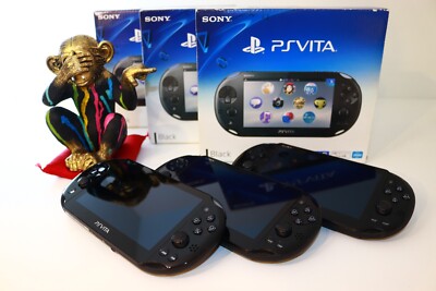 SONY PS Vita PCH-2000 Black Console Only W/Box Select 3Rank【1Day