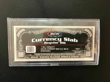 BCW Deluxe Currency Slab Dollar Bill Case Regular Banknote Size Archival Holder